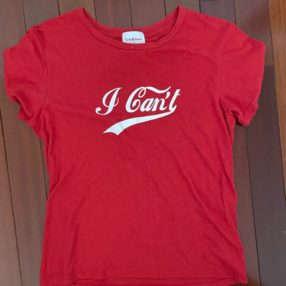 Erin & Sara Suburban Root t shirt